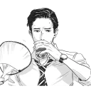 😓-Thug Life, Telegram Sticker