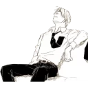 😪-Thug Life, Telegram Sticker