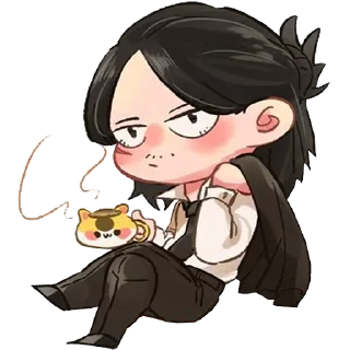 ☕️-Thug Life, Telegram Sticker