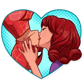 💏-Into the Spider-Verse, Telegram Sticker
