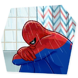 😢-Into the Spider-Verse, Telegram Sticker