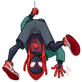 👋-Into the Spider-Verse, Telegram Sticker