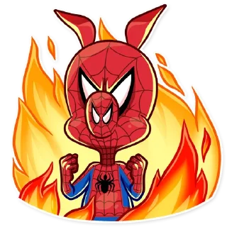 🤬-Into the Spider-Verse, Telegram Sticker