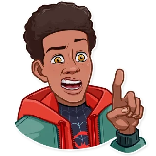 😨-Into the Spider-Verse, Telegram Sticker