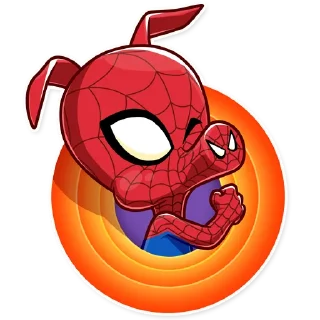 💪-Into the Spider-Verse, Telegram Sticker
