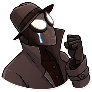 😢-Into the Spider-Verse, Telegram Sticker