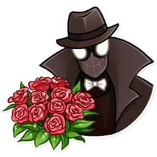 💐-Into the Spider-Verse, Telegram Sticker