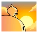 😃-Spoiled Rabbit Small For You, Telegram Sticker