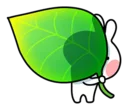 😅-Spoiled Rabbit Small For You, Telegram Sticker