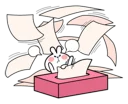 😠-Spoiled Rabbit Small For You, Telegram Sticker