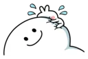 😭-Spoiled Rabbit Small For You, Telegram Sticker