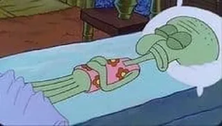 😴-SpongebobMemes - @PhantomSticker, Telegram Sticker