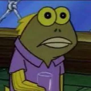 😯-SpongebobMemes - @PhantomSticker, Telegram Sticker