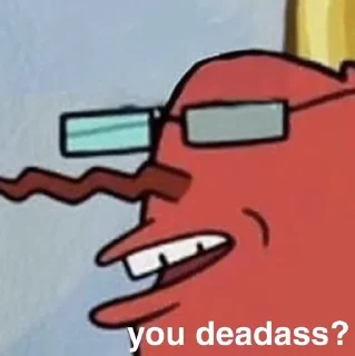 😑-SpongebobMemes - @PhantomSticker, Telegram Sticker