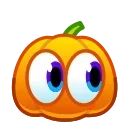 🎃-Spooky Letters @StickerEmojiRobot, Telegram Sticker
