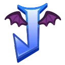 🔤-Spooky Letters @StickerEmojiRobot, Telegram Sticker