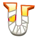 🔤-Spooky Letters @StickerEmojiRobot, Telegram Sticker