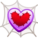 🔤-Spooky Letters @StickerEmojiRobot, Telegram Sticker