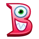 🔤-Spooky Letters @StickerEmojiRobot, Telegram Sticker