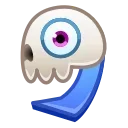 🔤-Spooky Letters @StickerEmojiRobot, Telegram Sticker