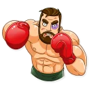 🥊-Sport Guy, Telegram Sticker