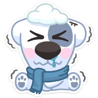 🥶- :: @stickroom, Telegram Sticker