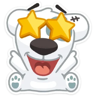 🤩- :: @stickroom, Telegram Sticker