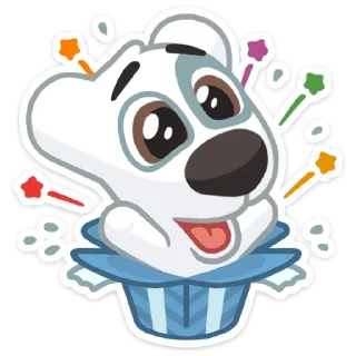 🥳- :: @stickroom, Telegram Sticker
