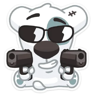 🔫- :: @stickroom, Telegram Sticker