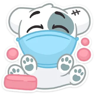 😷- :: @stickroom, Telegram Sticker