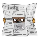 👁-Dobie the Spy, Telegram Sticker