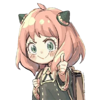👍-Spy x family @Toji_sama, Telegram Sticker