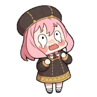 😭-Spy x family @Toji_sama, Telegram Sticker