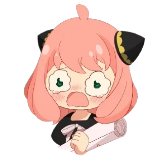 😭-Spy x family @Toji_sama, Telegram Sticker