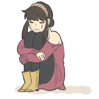 😭-Spy x family @Toji_sama, Telegram Sticker