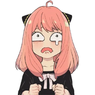 😭-Spy x family @Toji_sama, Telegram Sticker