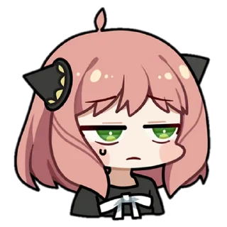 😑-Spy x family @Toji_sama, Telegram Sticker