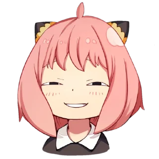 😏-Spy x family @Toji_sama, Telegram Sticker