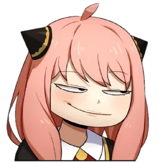😏-Spy x family @Toji_sama, Telegram Sticker