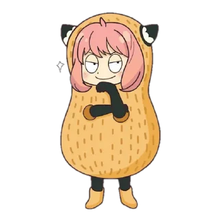 🥜-Spy x family @Toji_sama, Telegram Sticker