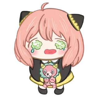 🥺-Spy x family @Toji_sama, Telegram Sticker