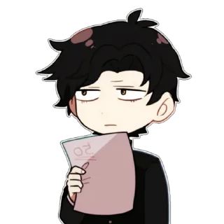 😐-Spy x family @Toji_sama, Telegram Sticker