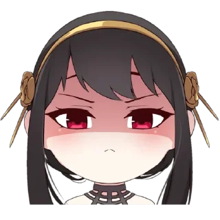 😠-Spy x family @Toji_sama, Telegram Sticker