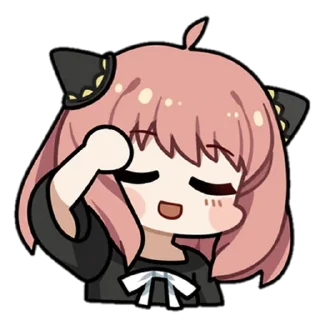 😌-Spy x family @Toji_sama, Telegram Sticker