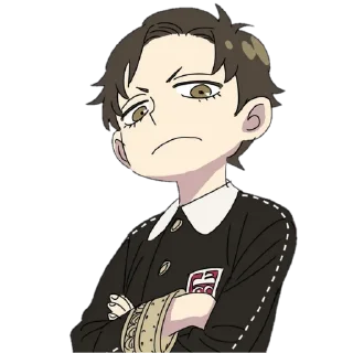 😕-Spy x family @Toji_sama, Telegram Sticker