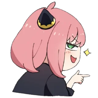😈-Spy x family @Toji_sama, Telegram Sticker