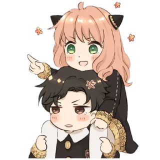 ❤️-Spy x family @Toji_sama, Telegram Sticker