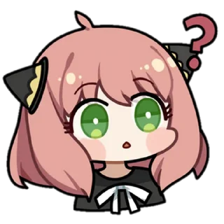 😐-Spy x family @Toji_sama, Telegram Sticker