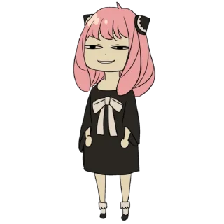 😏-Spy x family @Toji_sama, Telegram Sticker