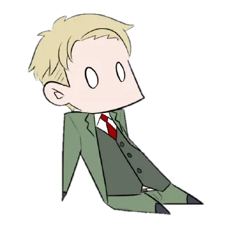 😐-Spy x family @Toji_sama, Telegram Sticker